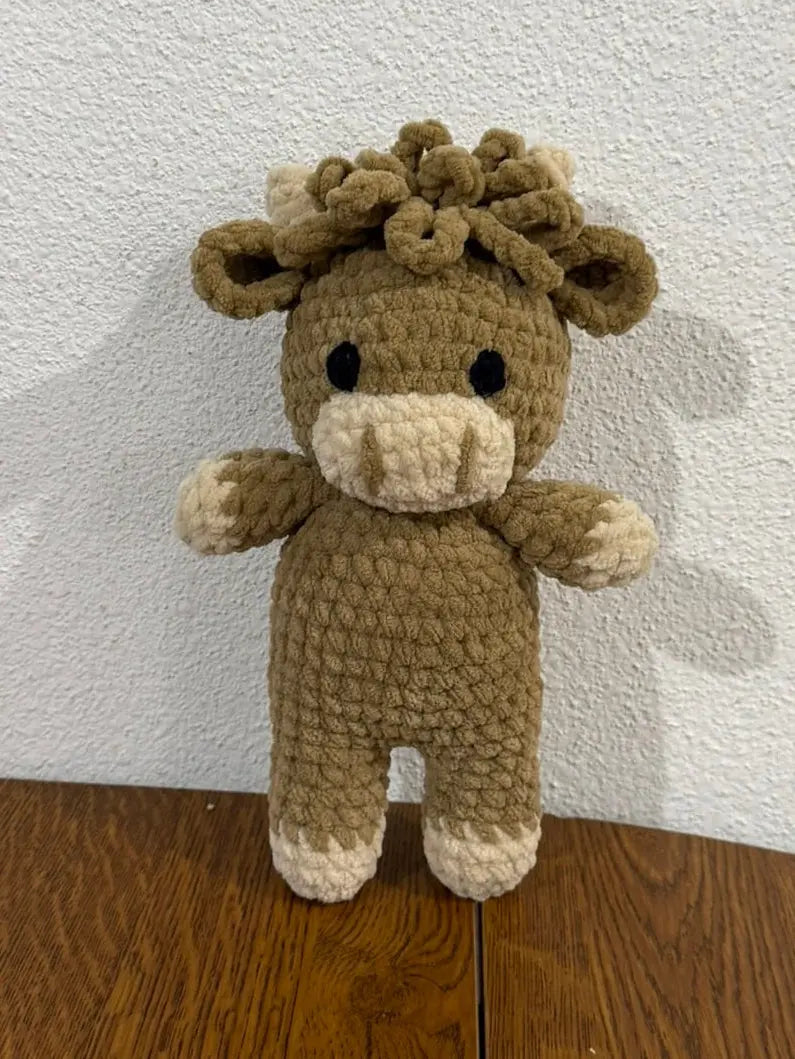 Vache Highland Toine Crochet