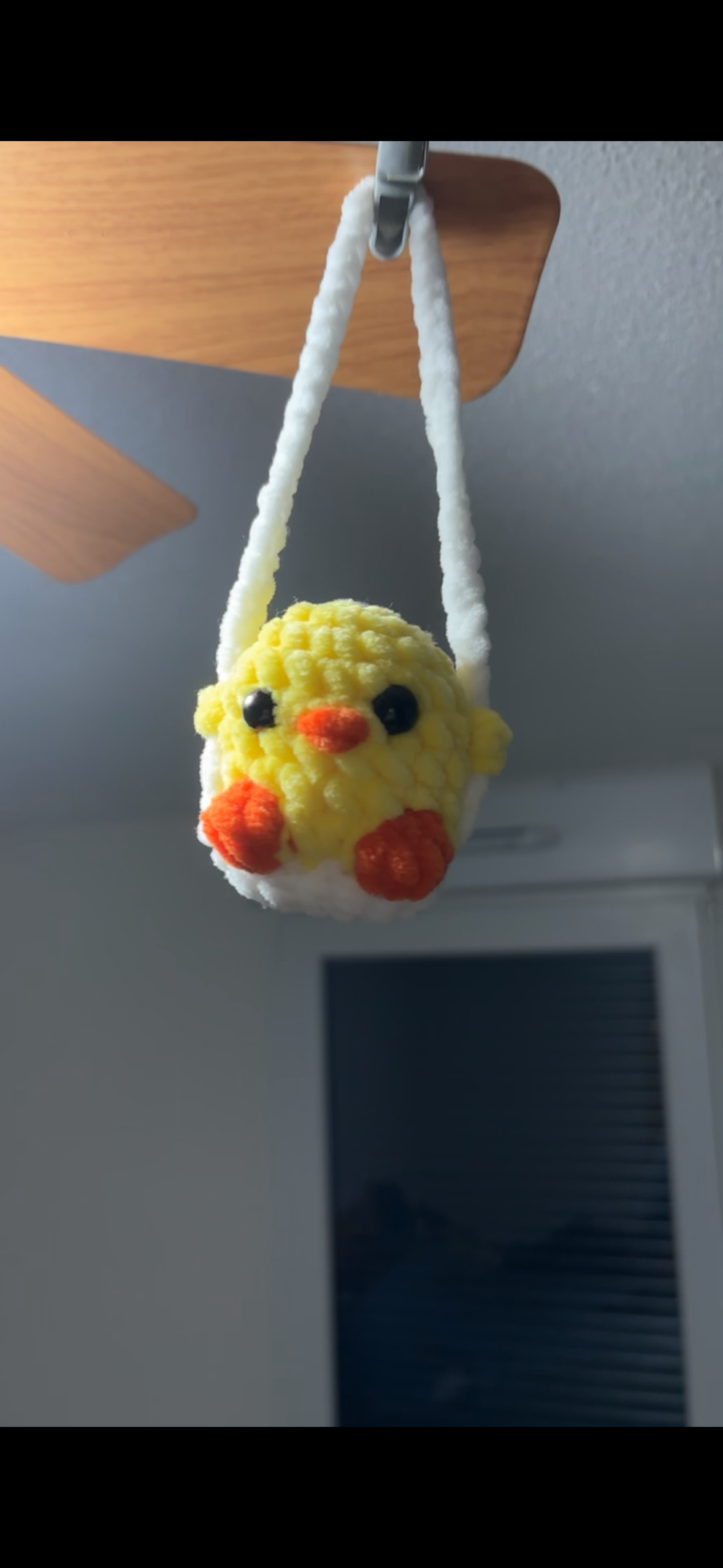 Pendentif rétroviseur poussin 🐤