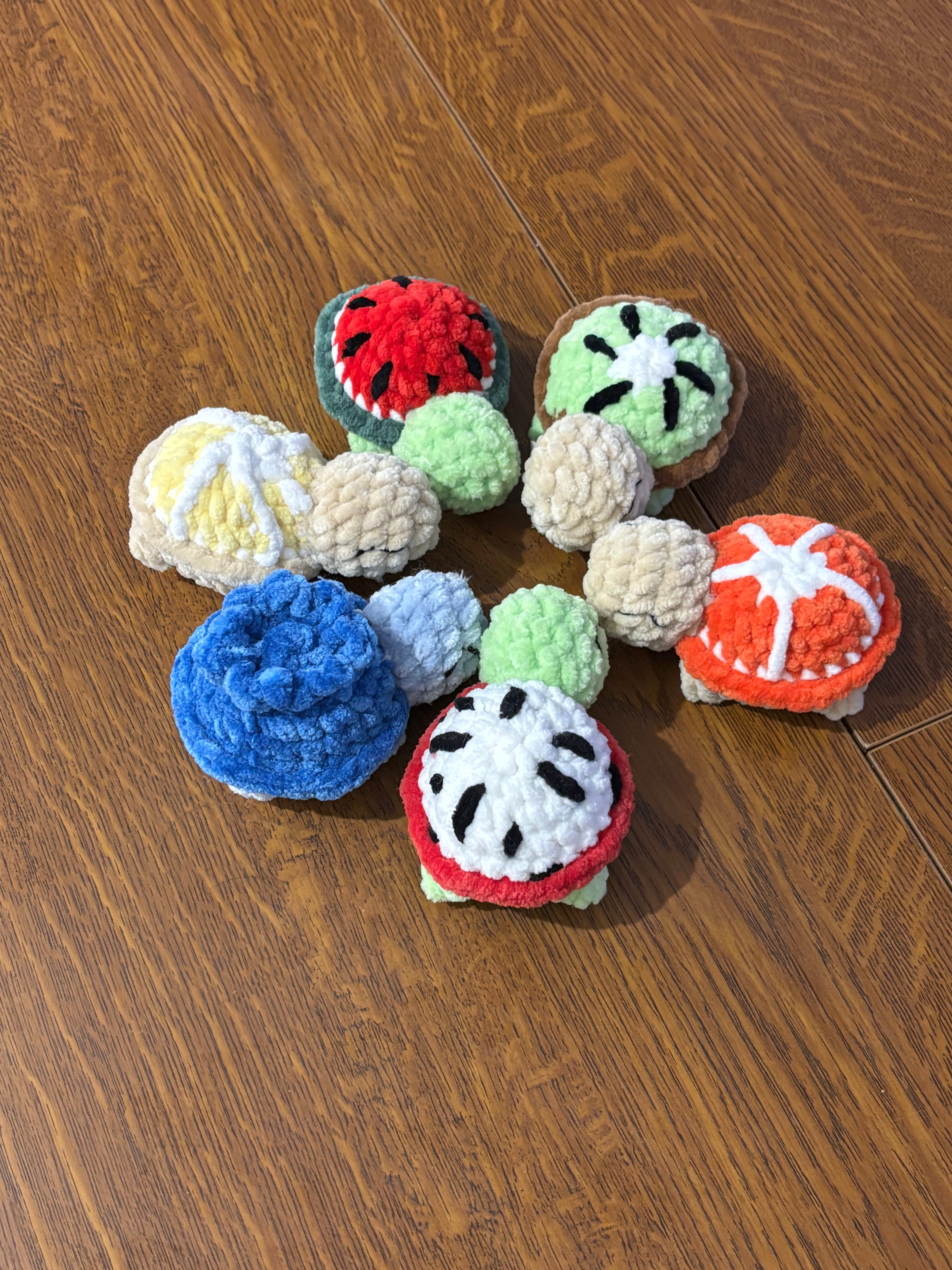 Pack 6 Tortues Fruits