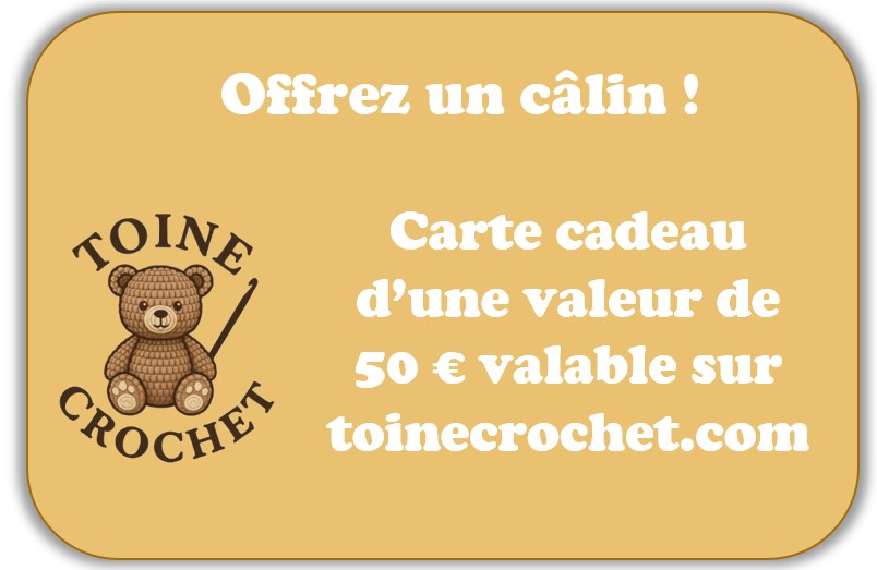Carte-cadeau Toine Crochet